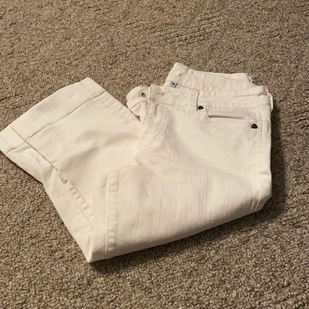 KUT from the kloth white capri